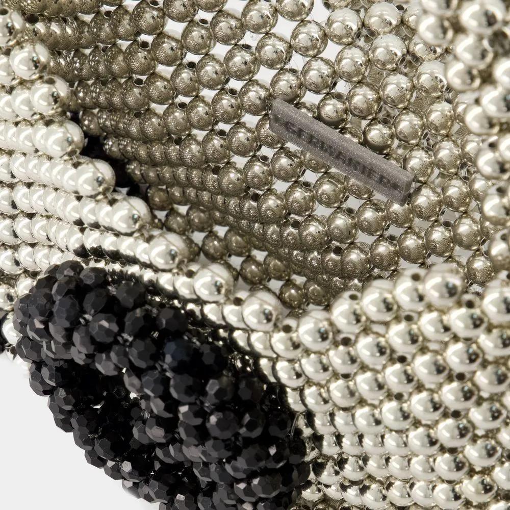 トートバッグ GERMANIER Beaded bag - Germanier - Beads - Silver Germanier bead-embellished Tote Bag | Silver | FARFETCH