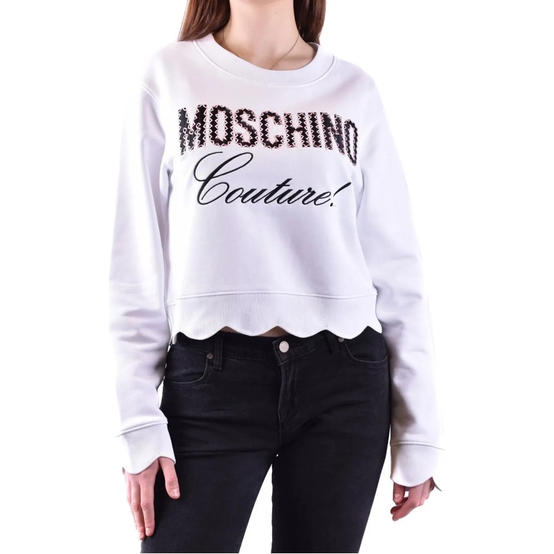 Moschino Sweatshirt Sweatshirts White weiß