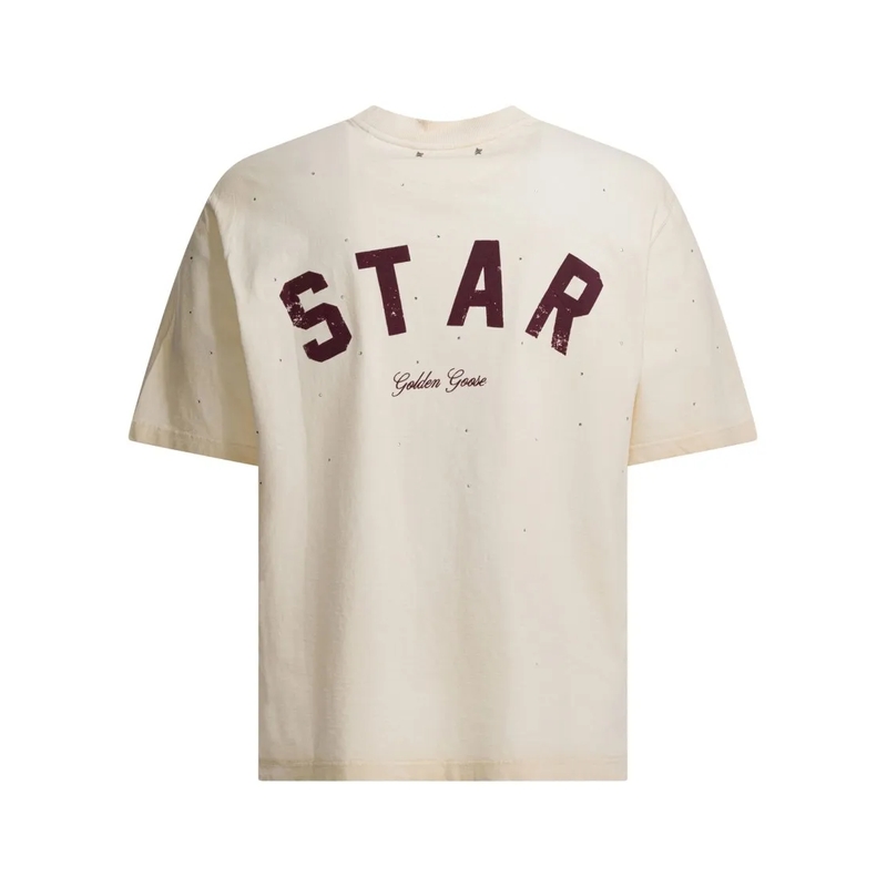 Golden Goose T-Shirt T-Shirts And Polos Beige beige(Image 4)