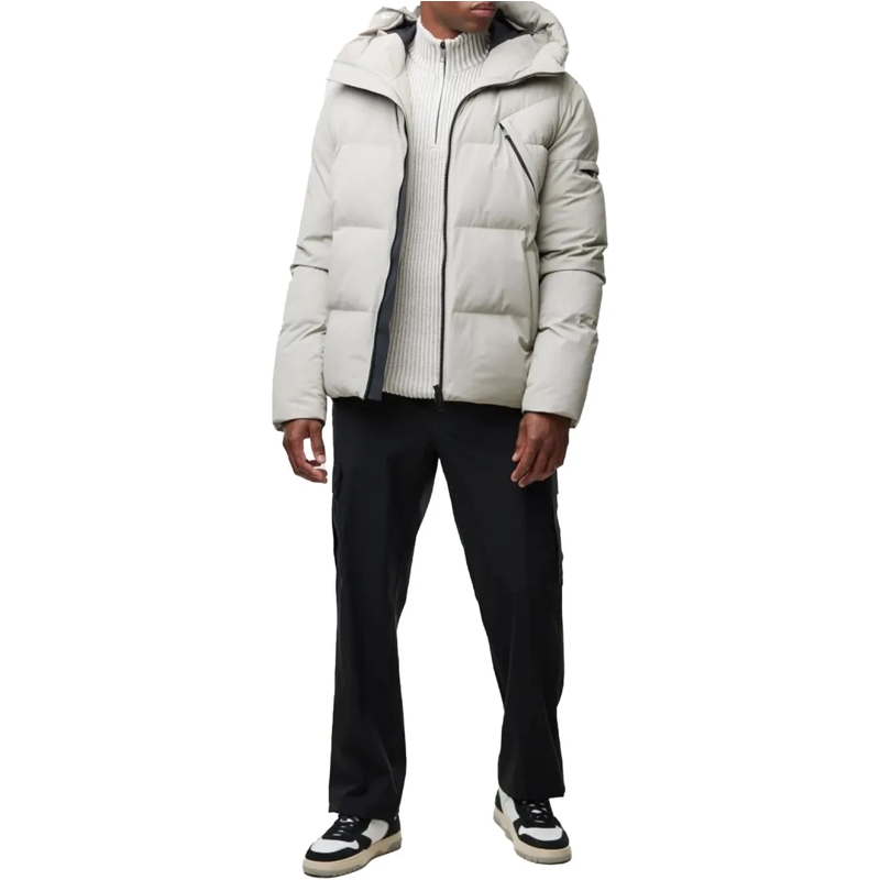 GENTI Daunenjacke Genti Cross  Lichtgrijs N3023-1835 grau(Image 3)