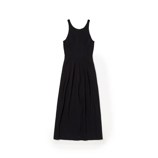 AURALEE Midi Jurken Cotton Dress Black