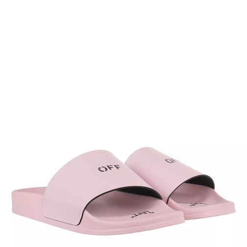 Off-White Pool Slider Pink Slip-in skor