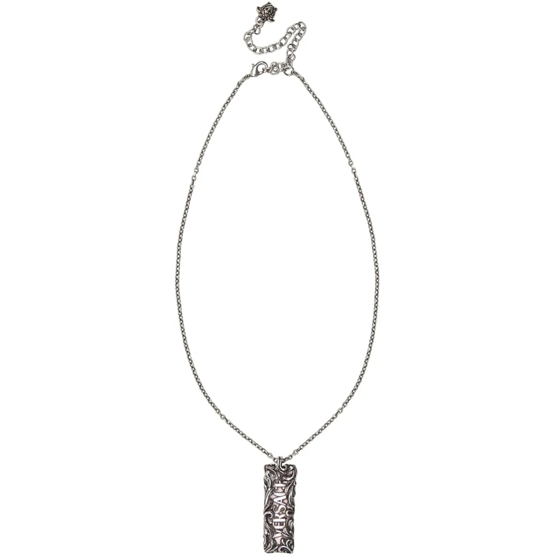 Versace Mittellange Halskette Collana Versace silber