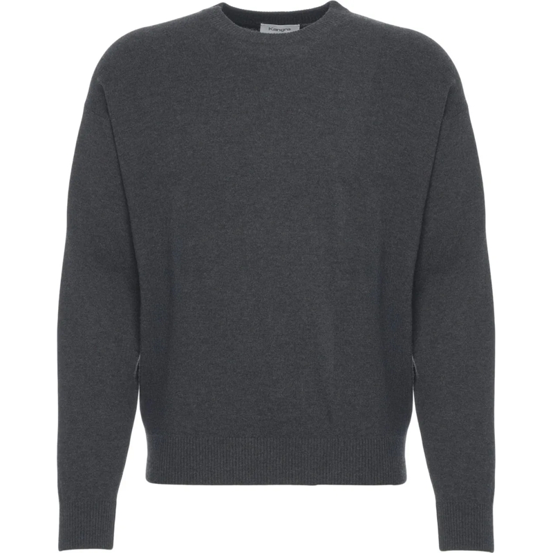 Kangra  Wool blend sweater schwarz