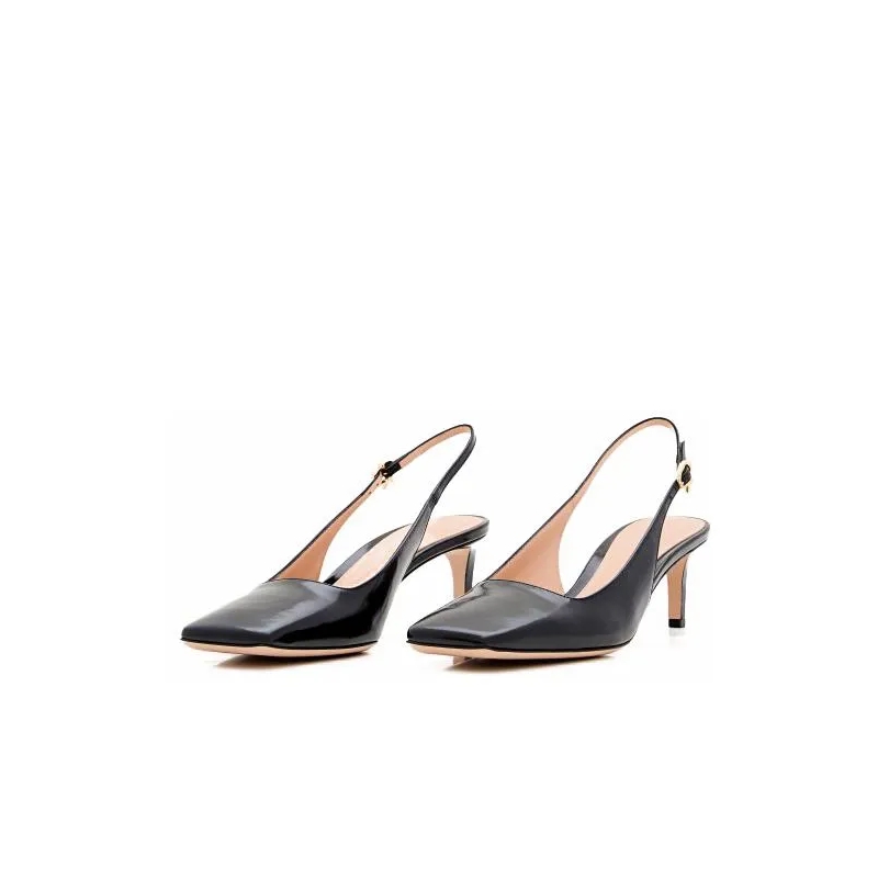 Gianvito Rossi Pumps Nuit Heel Sling-Back Black
