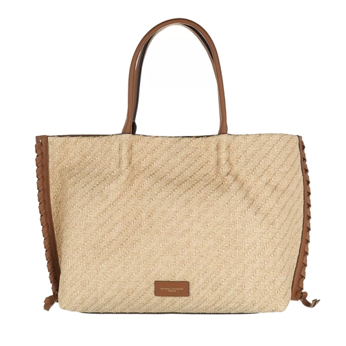 Gianni Chiarini Two Handle Shopping Bag Leather Corda Cuoio Shopping Bag