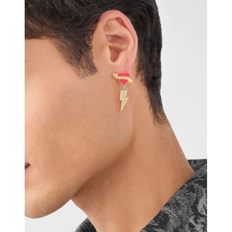 Philipp Plein Ohrstecker Ohrringe Plein Valentine gold(Image 4)