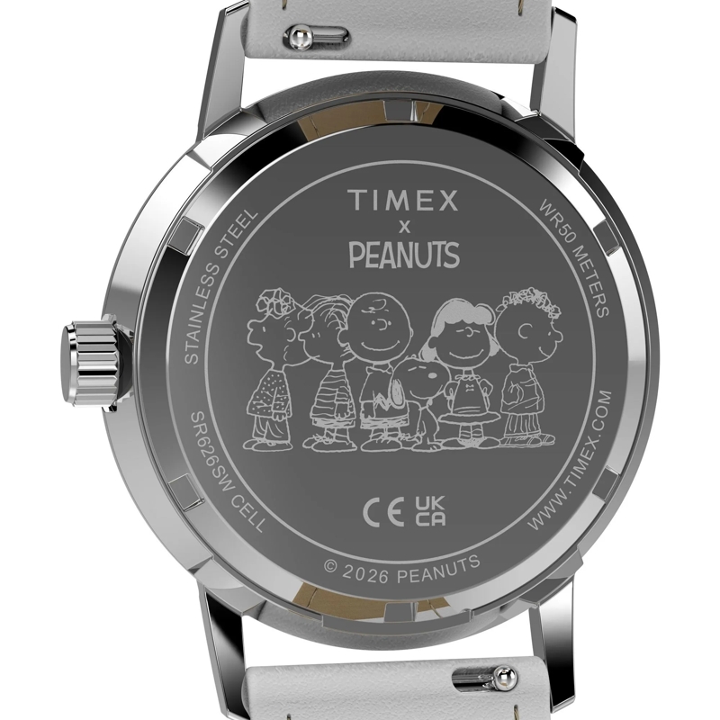Timex Quarzuhr Quarz-Analoguhr Timex X Peanuts Marlin® Flower weiss(Image 4)