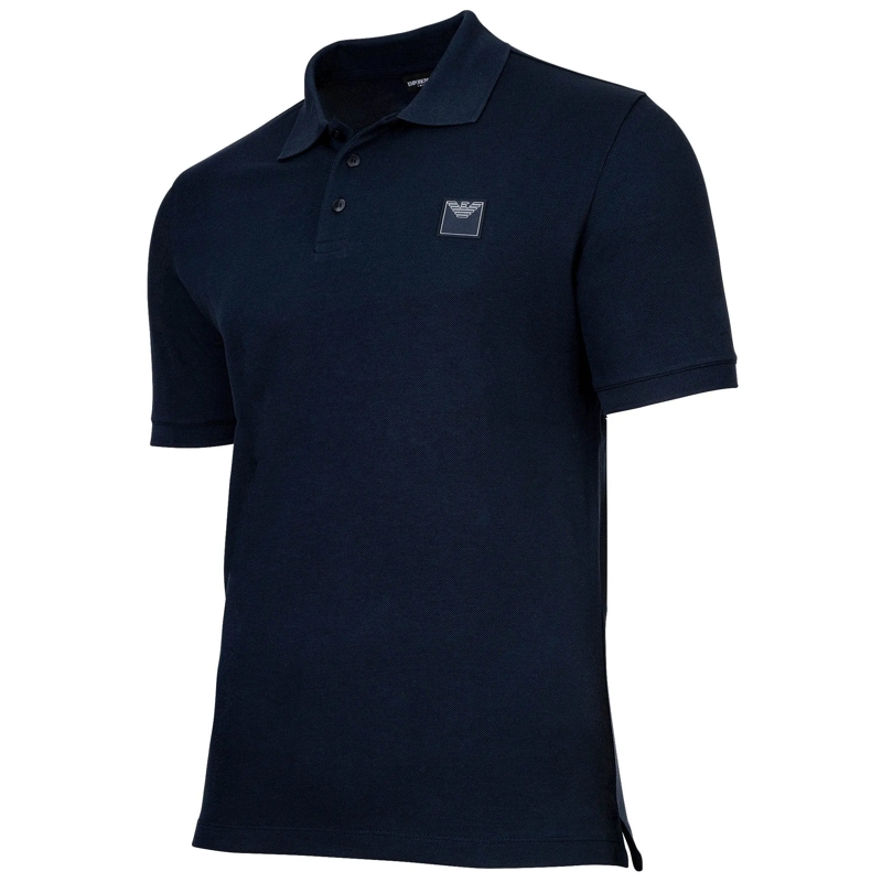 Emporio Armani Polohemd ESSENTIAL blau(Image 2)
