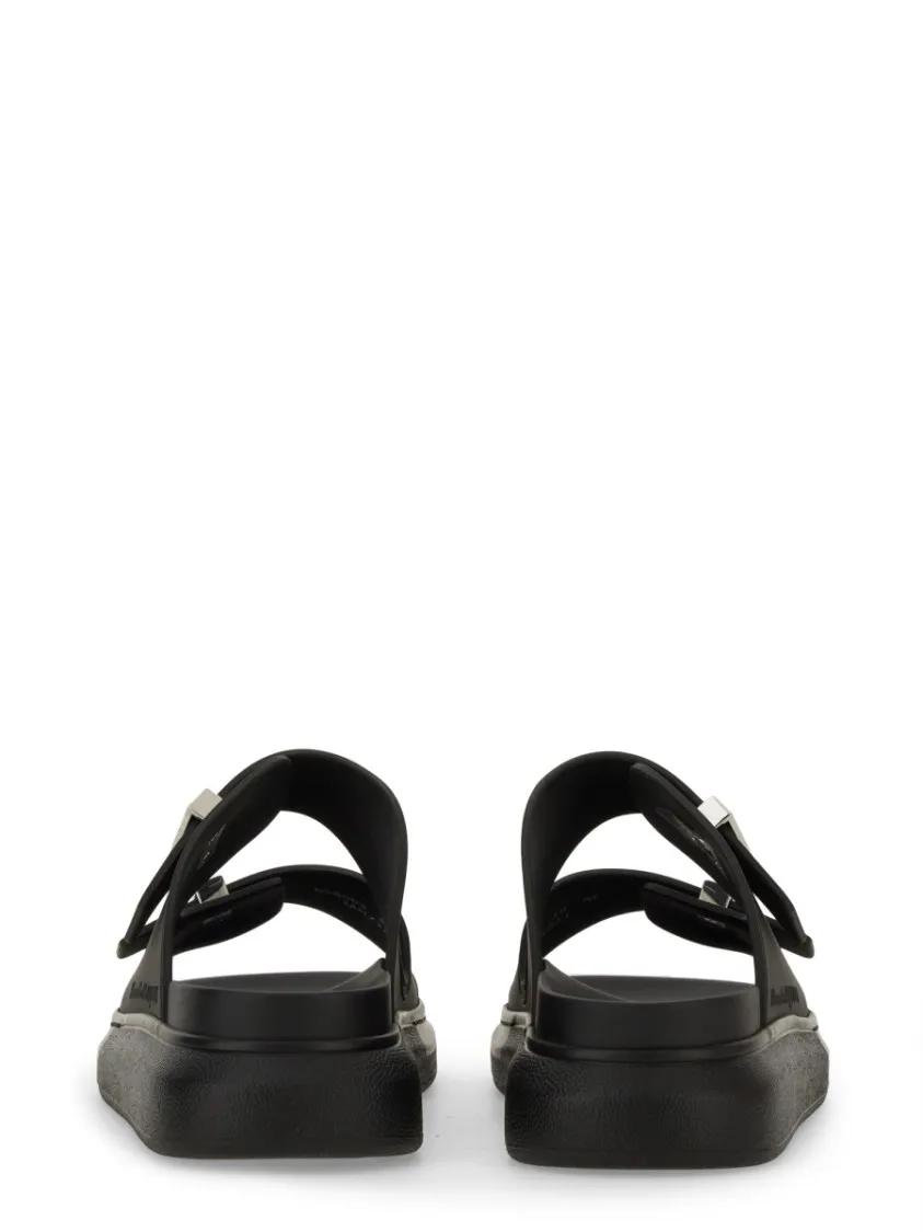 Thumbnail - Alexander McQueen Sandalen - Oversize Hybrid Sandal - Gr. 40 (EU) - in Schwarz - für Damen