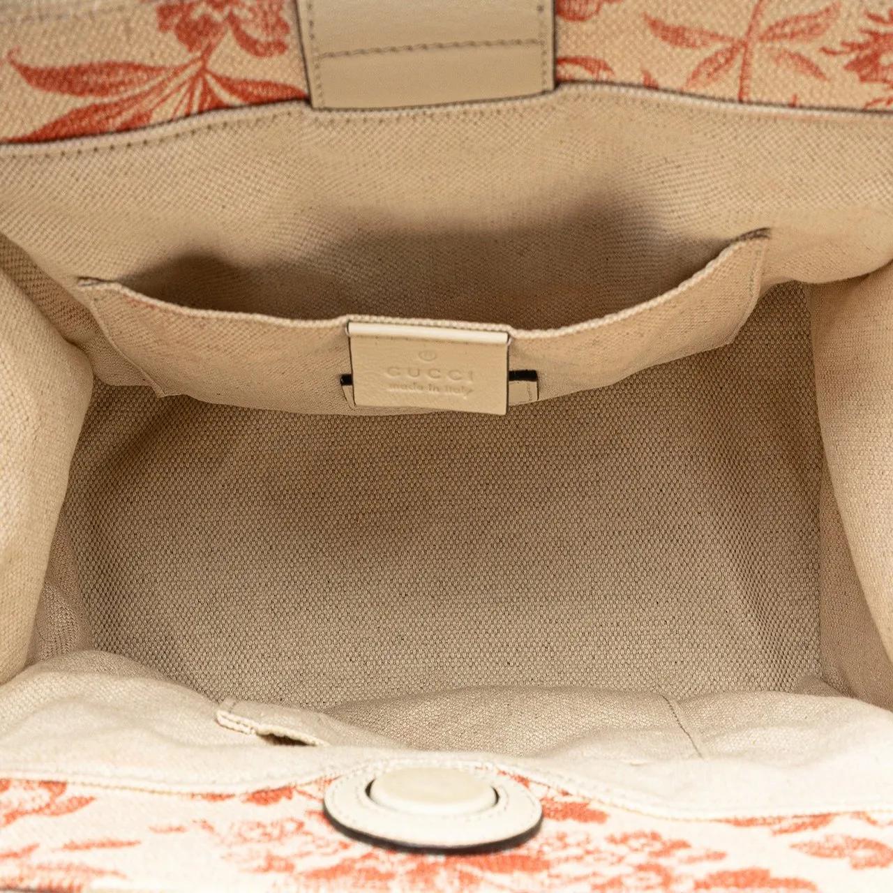 Thumbnail - Gucci Hobo Bags - GG Ribbon Herbarium Satchel - Gr. unisize - in Gold - für Damen