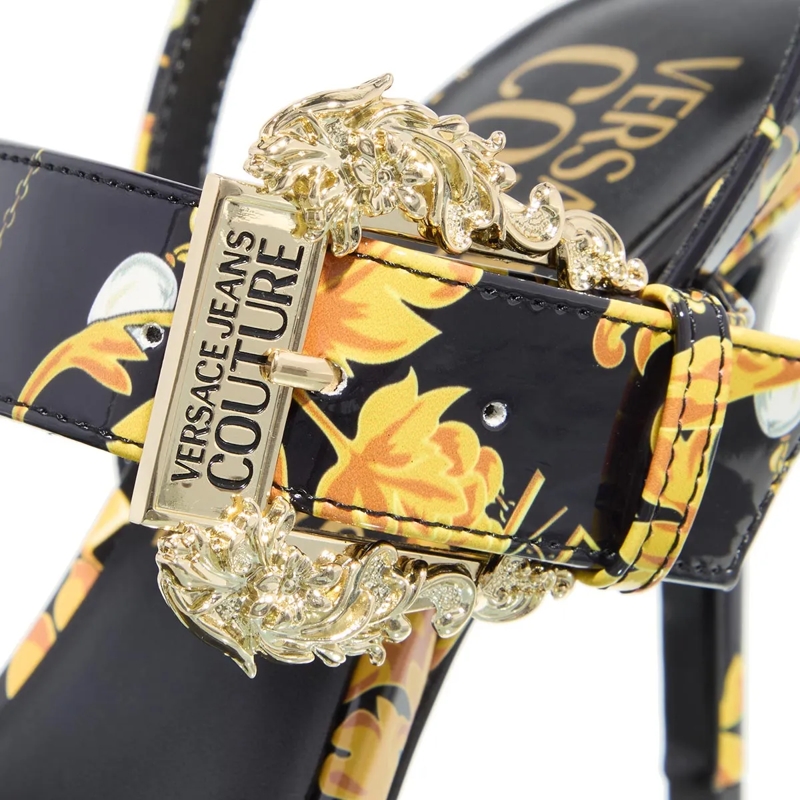 Versace Jeans Couture High Heels Fondo Emily Black/Gold(Image 3)