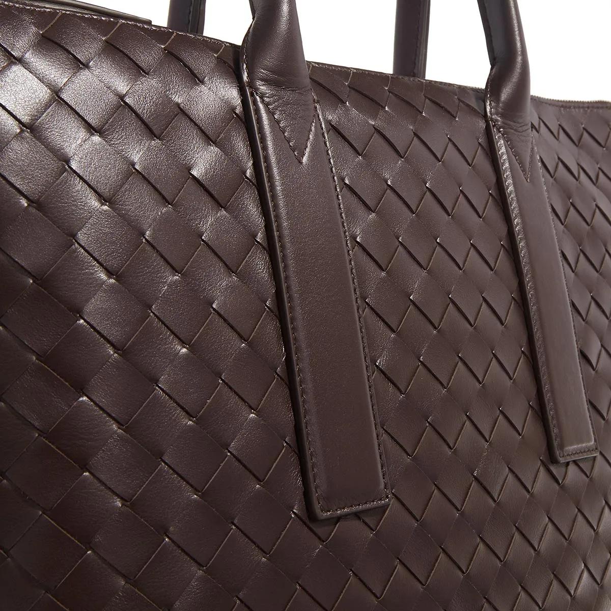 Bottega Veneta Totes & shoppers North-South Intrecciato Tote Bag in bruin