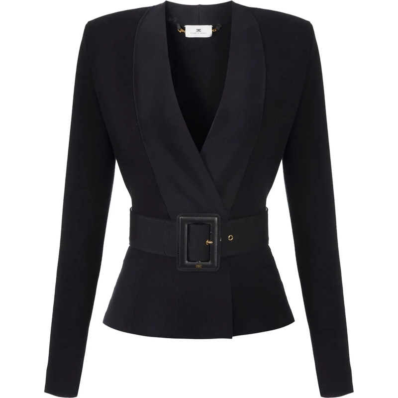 Elisabetta Franchi  Sweaters Black schwarz
