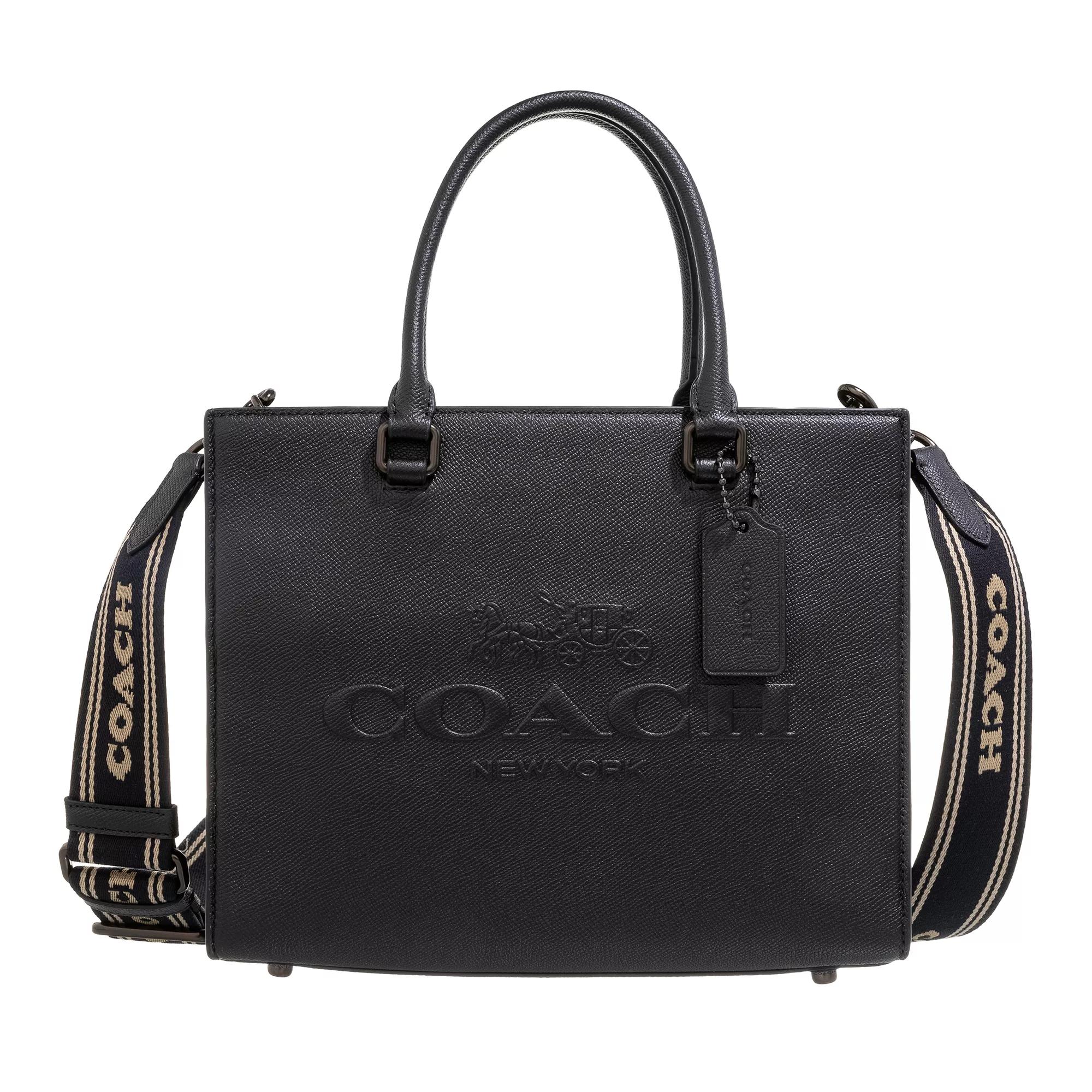 Coach Tote In Crossgrain Black | Tote