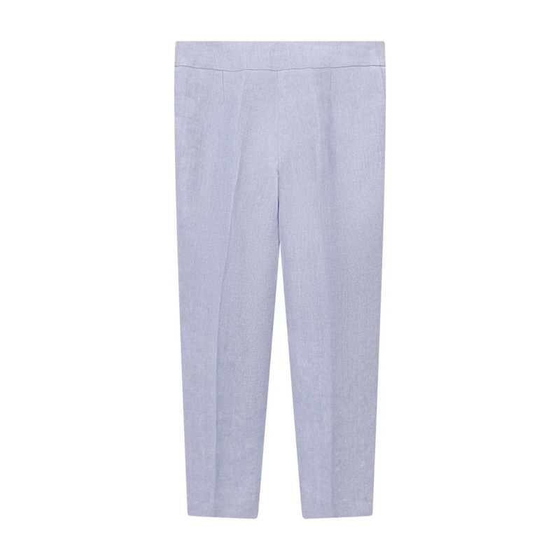Etro Freizeithose Hose aus Leinen blau(Image 2)