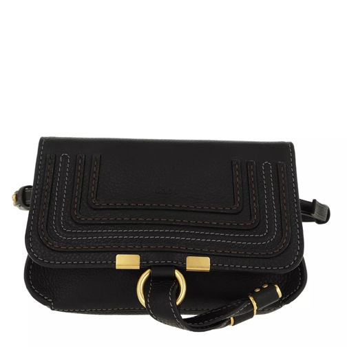 Chloé Marcie Belt Bag Calfskin Black Crossbody Bag
