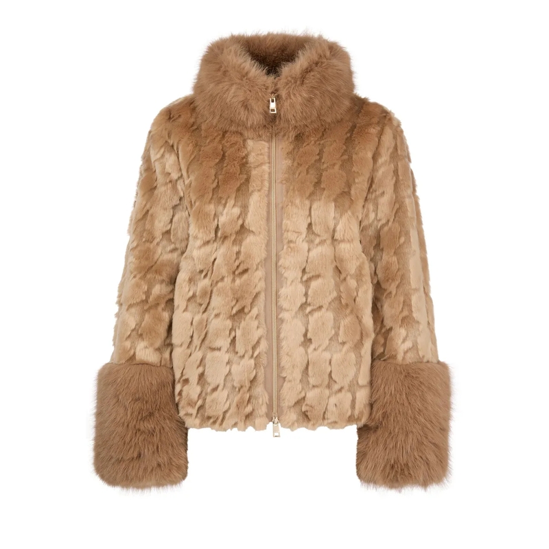 Marc Cain jas Outdoor-Jacke tannin
