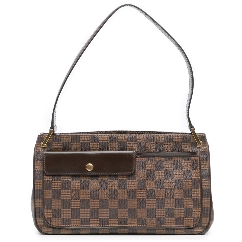 Louis Vuitton Schultertasche Damier Ebene Aubagne braun