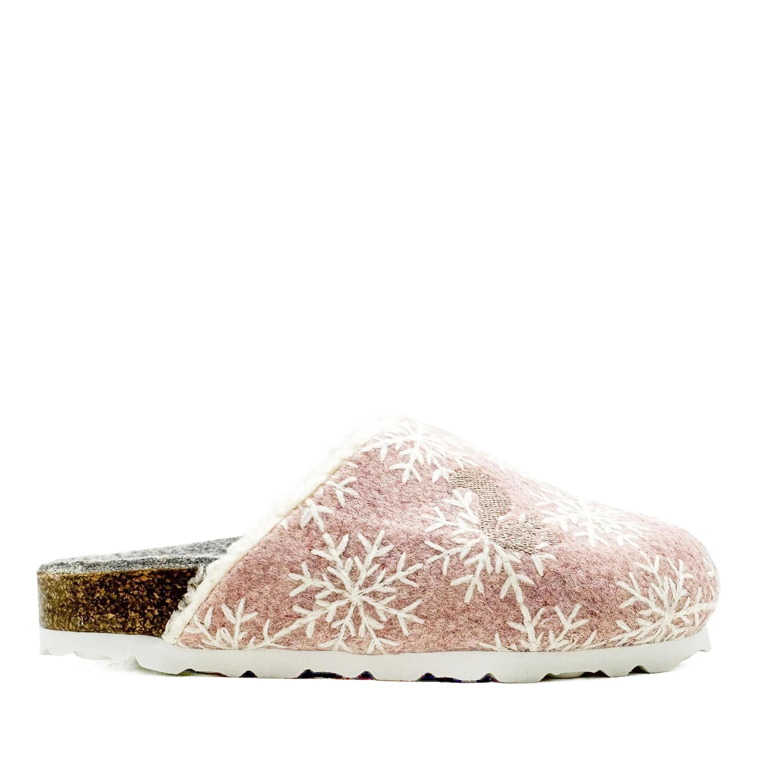 thies Sneakers - thies 1856 ® Kids PET Snow Clog rose (K) - Gr. 32 - in Gold - für Damen