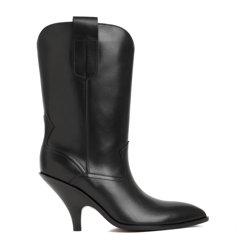 Bally Bottes Black Lavyn Leather Boots Black