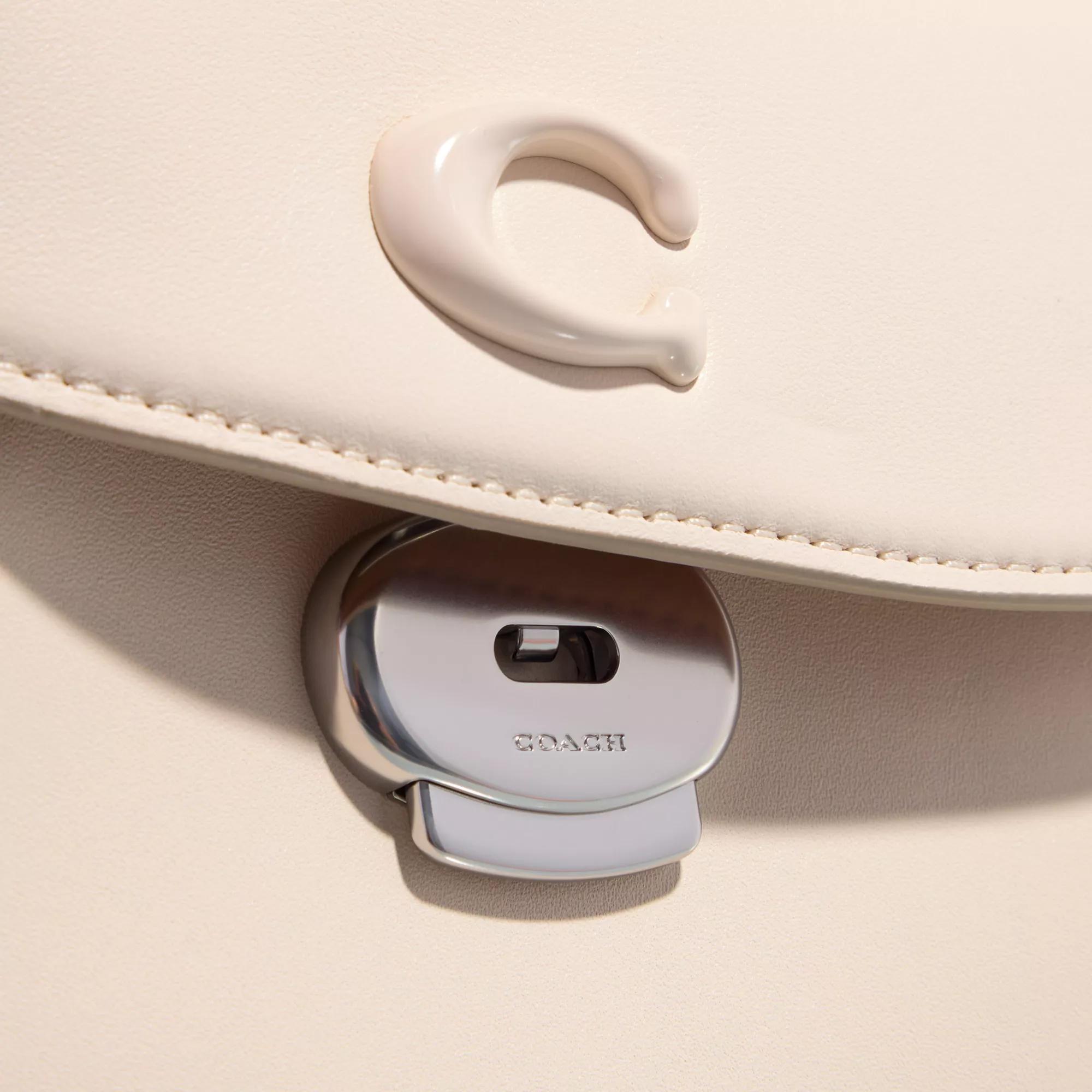 Coach Crossbody bags Monochrome Glovetanned Leather Emmy Saddle Bag 23 in crème