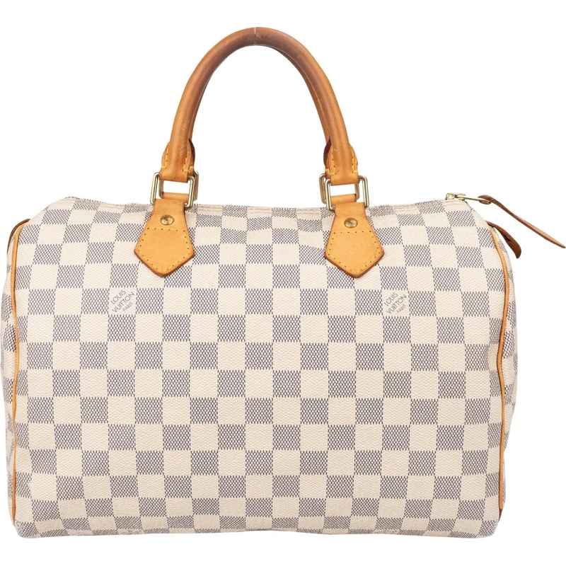 Louis Vuitton Tote Louis Vuitton Damier Azur Monogram Speedy 30 Handb weiß