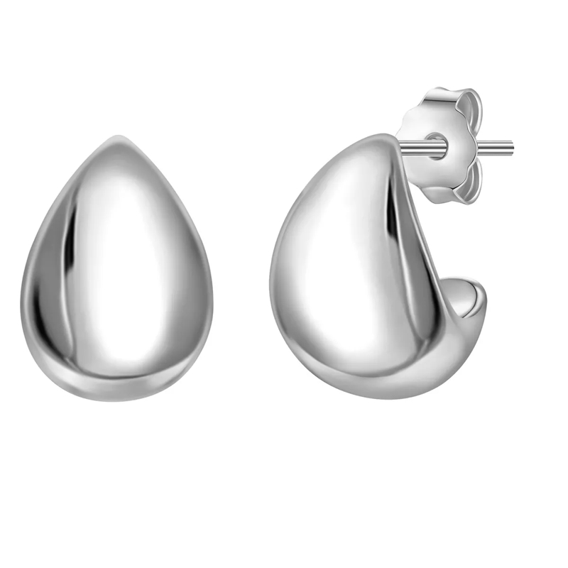 Glanzstücke München Ohrstecker Sterling Silber Ohrstecker silber