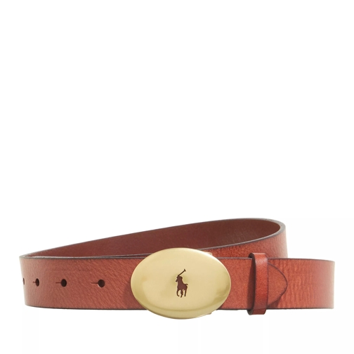 Polo Ralph Lauren 30mm Belt Medium Cuoio Ledergürtel