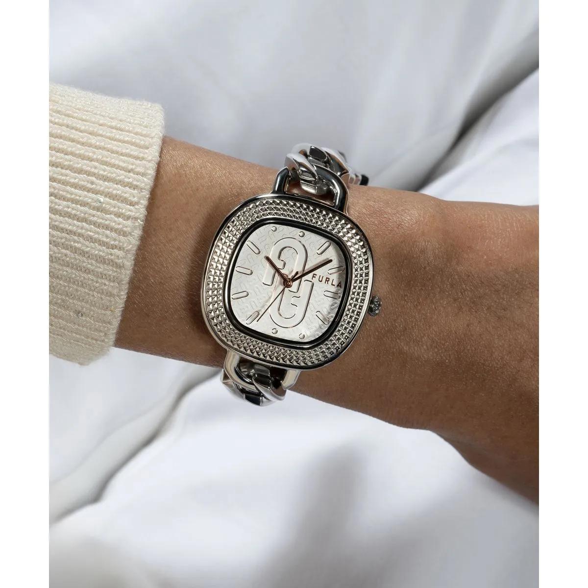 Thumbnail - Furla Uhr - Analoge Quarzuhr Furla Tv Shape - Gr. unisize - in Silber - für Damen