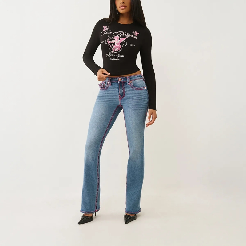 True Religion Jeans Jeans BECCA Bootcut blau(Image 2)