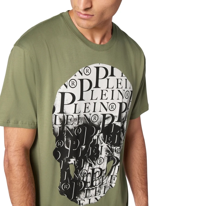 Philipp Plein T-Shirt T-Shirt Skull grün(Image 4)