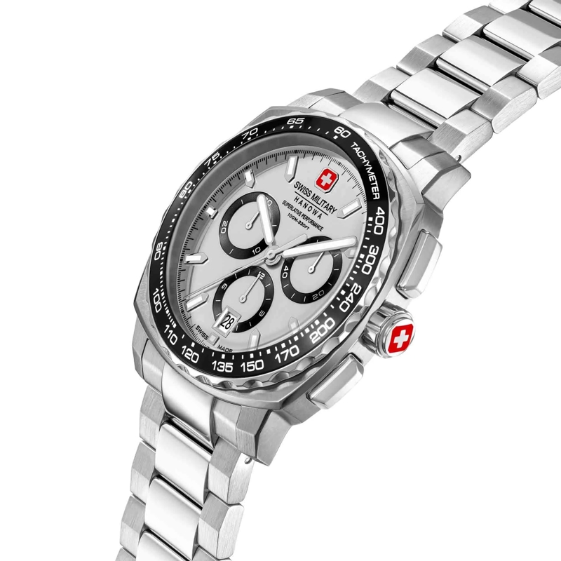 Swiss Military Hanowa Quarzuhr Quarzuhr Speedwell silber(Image 2)