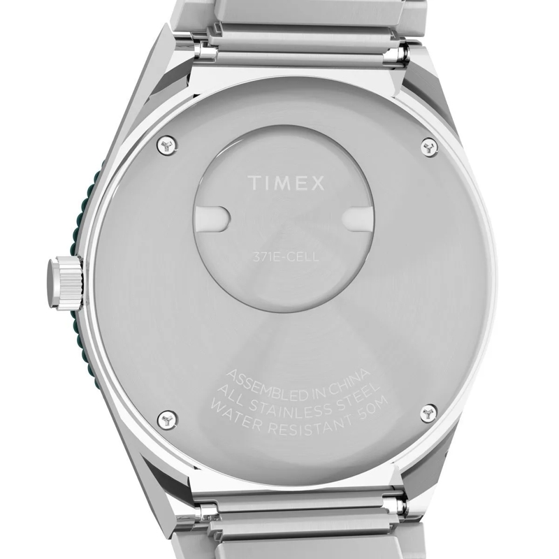 Timex Quarzuhr Quarz-Analoguhr Q Timex blau(Image 4)