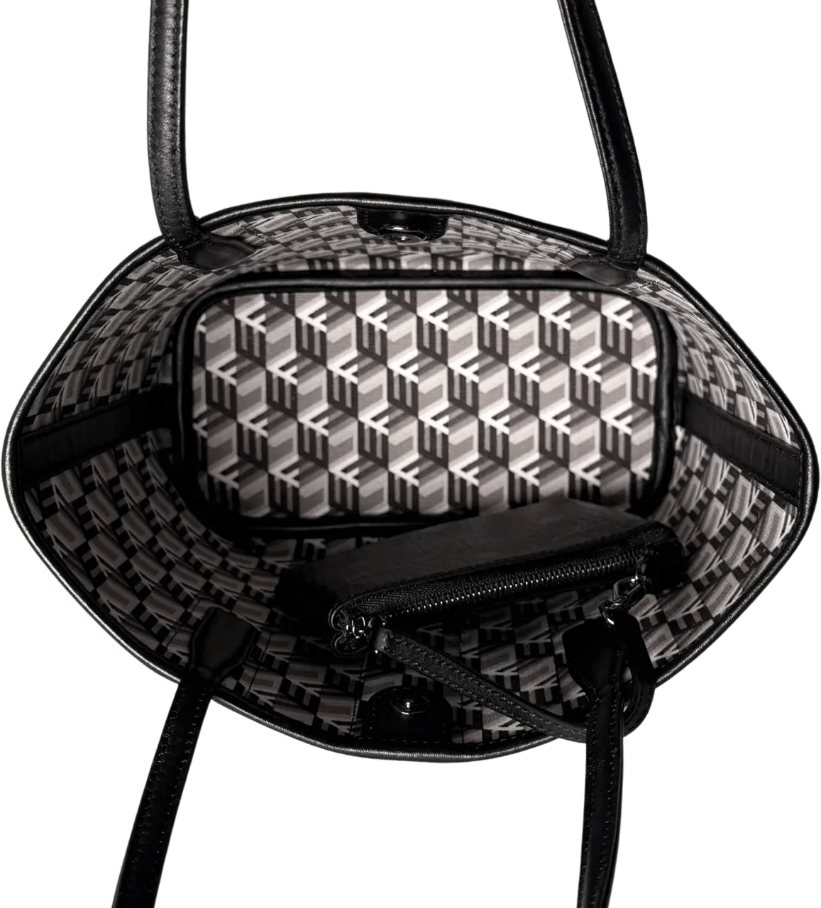 Thumbnail - MCM Crossbody Bags - MCM Liz Wendeshopper Mini Schwarz / neuwertig - Gr. unisize - in Schwarz - für Damen
