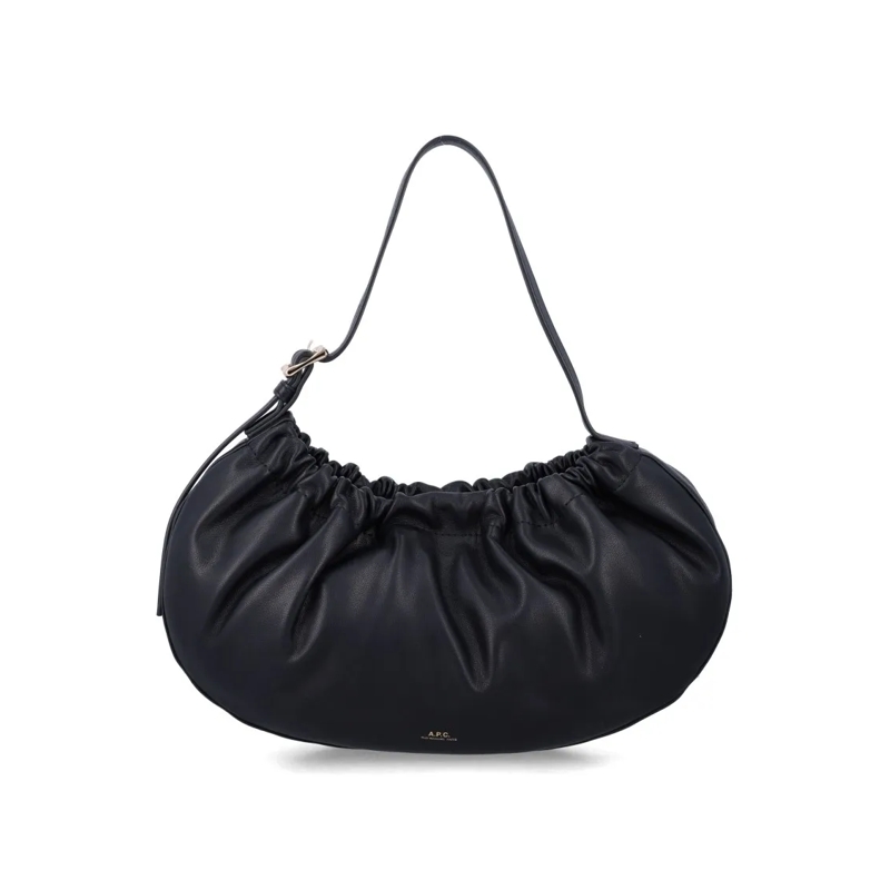 A.P.C. Sac à bandoulière Ninon Hoop Bag Black