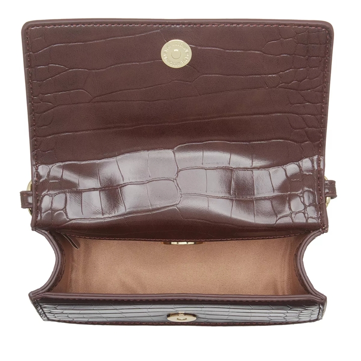 Love Moschino Hug Dark Brown | Crossbody Bag