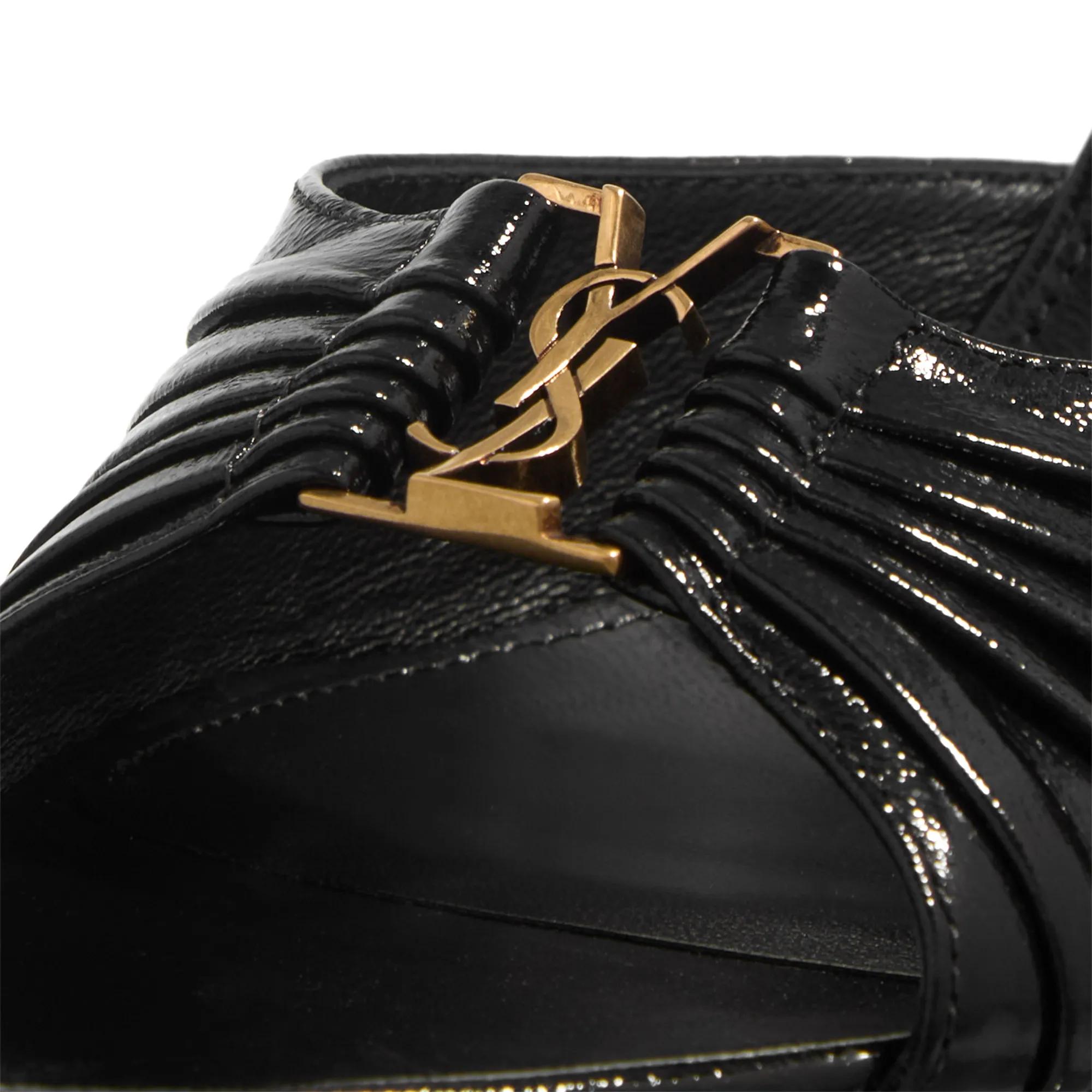 Thumbnail - Saint Laurent Sandaletten mit Absatz - Babylone Mules - Gr. 39 (EU) - in Schwarz - für Damen