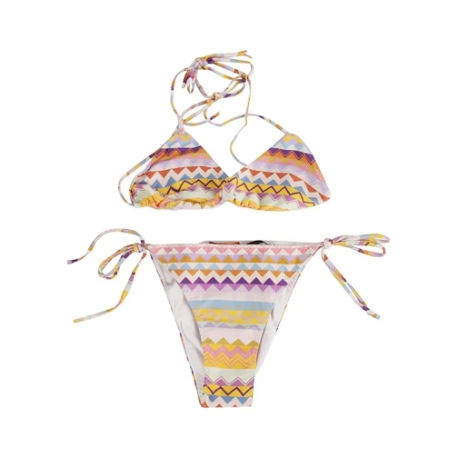 Missoni Zigzag Print Stretch Bikini Multicolor 