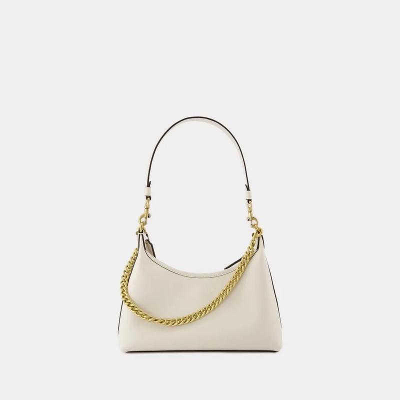 Coach Sac à bandoulière Glovetanned Leather Juliet Shoulder Bag 25 Chalk(Image 6)