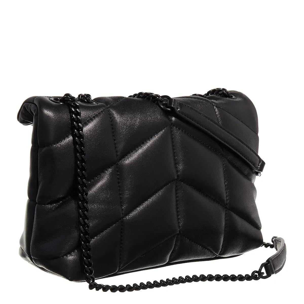 Saint Laurent Crossbody bags Puffer Toy in zwart