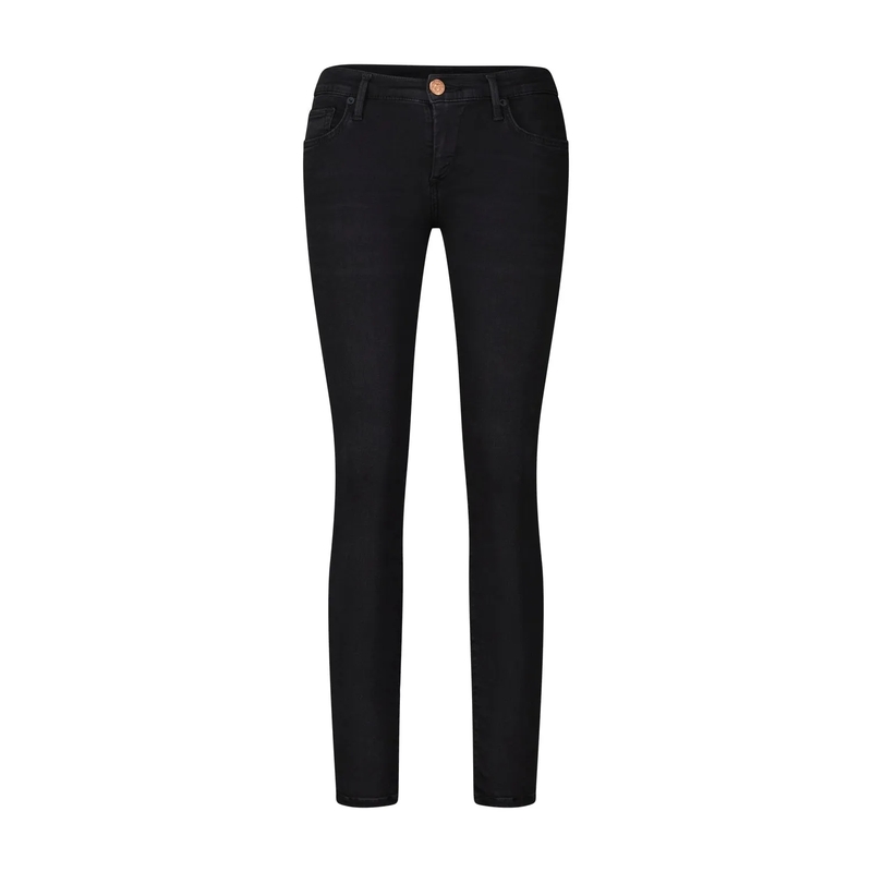True Religion Skinny-Leg-Jeans Skinny Jeans Halle Schwarz