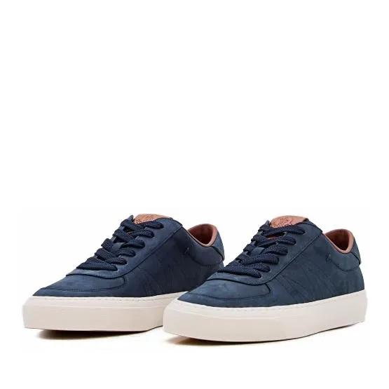 Moncler Low-Top Sneaker - Monclub Low Top Sneakers - Gr. 42 (EU) - in Blau - für Damen