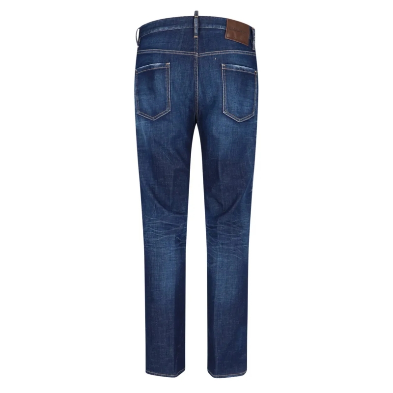 Dsquared2 Straight-Leg-Jeans Straight Jeans – Blue Blau(Image 3)
