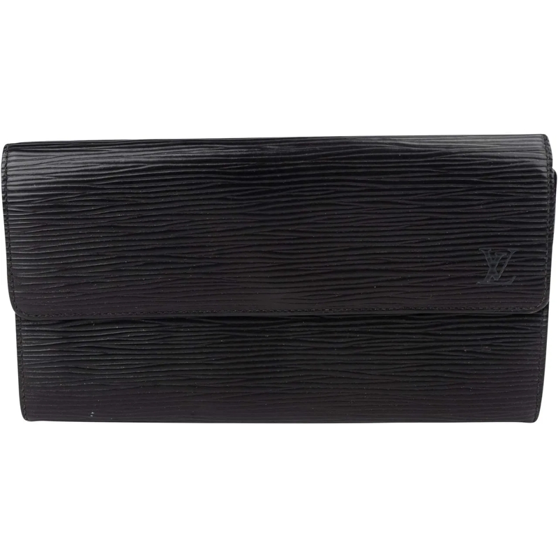 Louis Vuitton Tote Louis Vuitton Noir Epi Leather Sarah Wallet schwarz