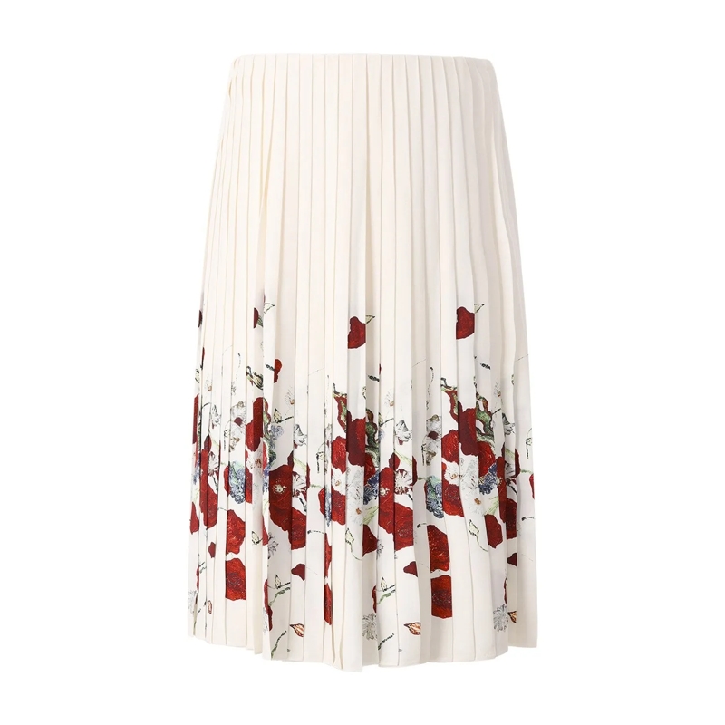 Khaite Maxirock Midirock Anya weiß