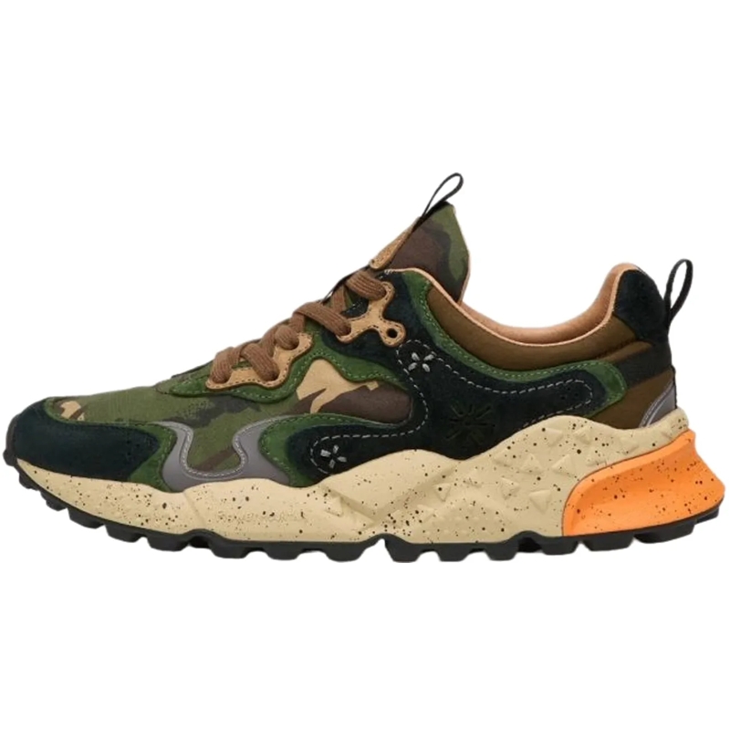 Flower Mountain Low-Top-Sneaker Sneakers Green grün