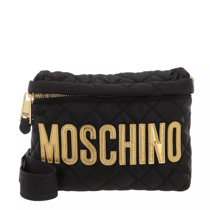 Black and gold online moschino bag