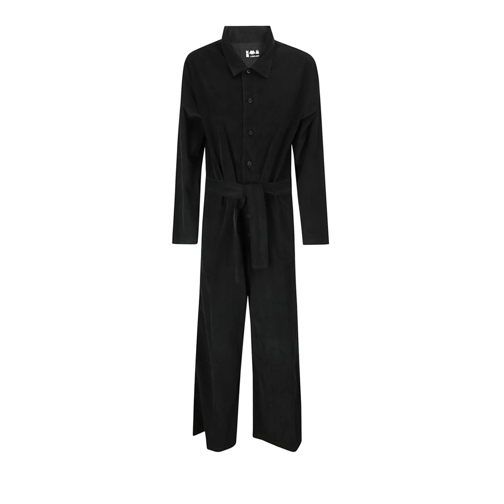 Labo.art Jumpsuits Velvet Jumpsuit Black