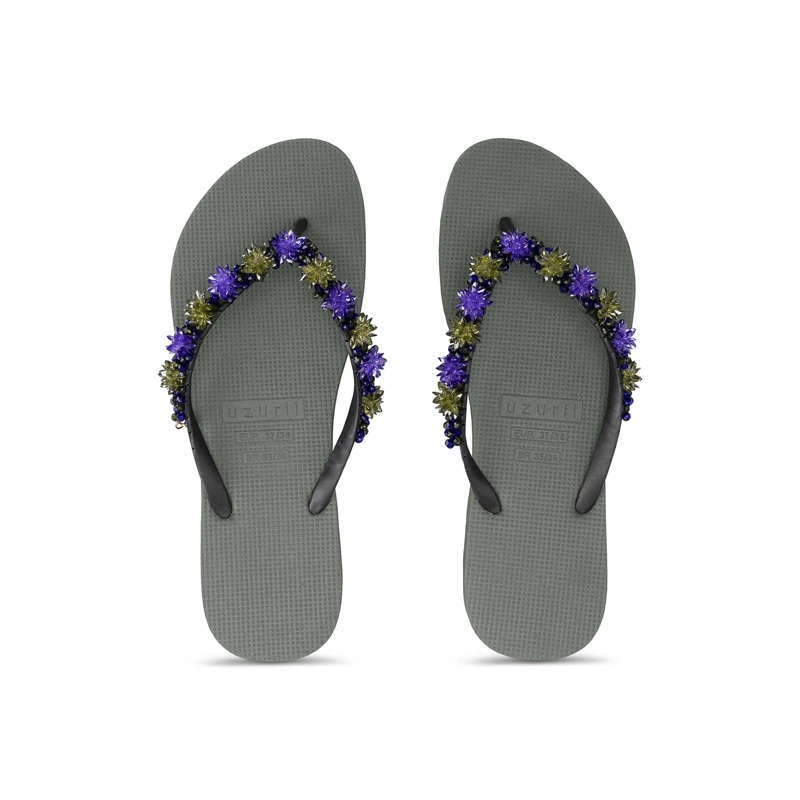 UZURII Flip Flops Die Purple Rio ist das absolute Prunkstück der Uzu grün(Image 2)